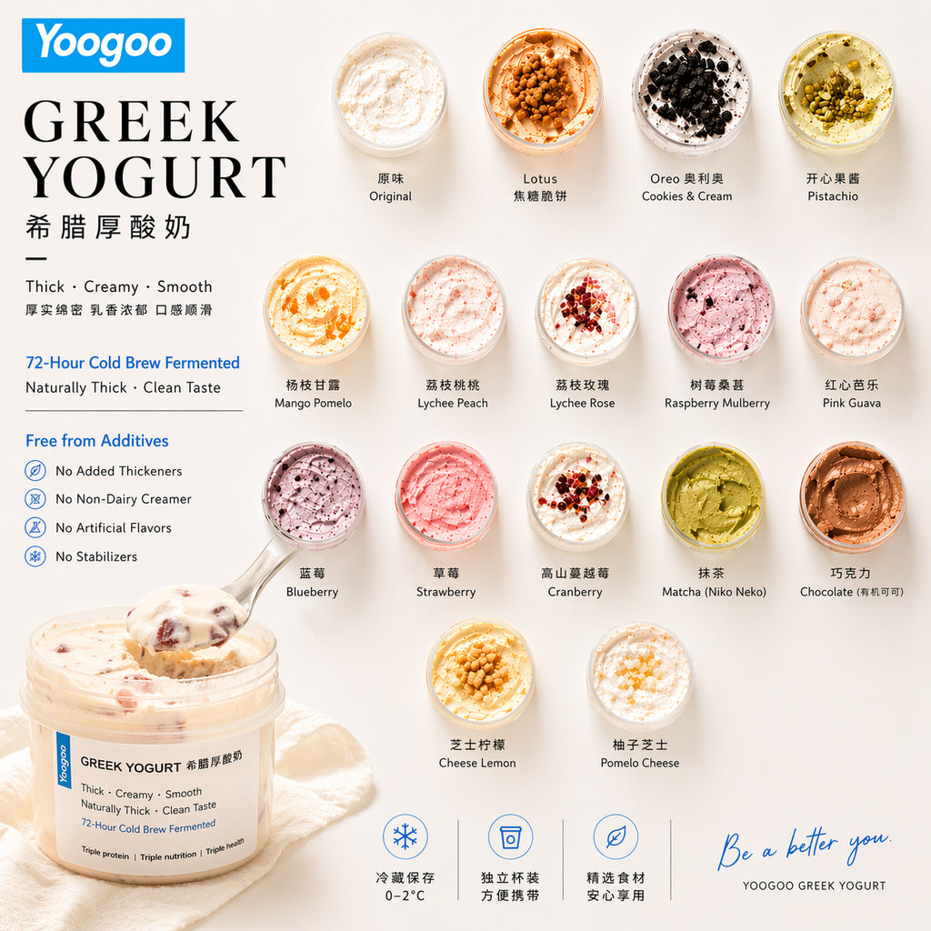 Yoogoo Premium Greek Yogurt